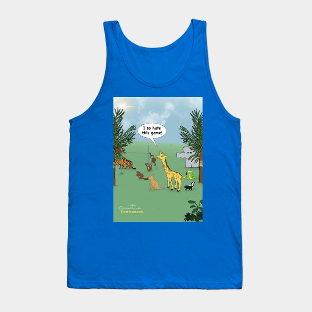 Enormously Funny Cartoons Jungle Limbo Tank Top by Enormously Funny Cartoons